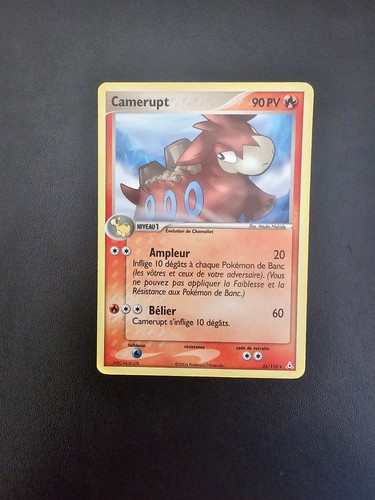 Carte pokemon camerupt - carte,