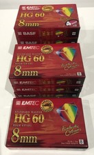 8 cassettes neuves EMTEC pour