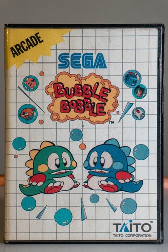 Bubble bobble sega master - bobble,