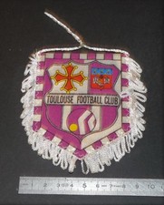 FOOTBALL FANION 1984 WIMPEL PENNANT FRANCE TOULOUSE FC TFC Téfécé STADIUM