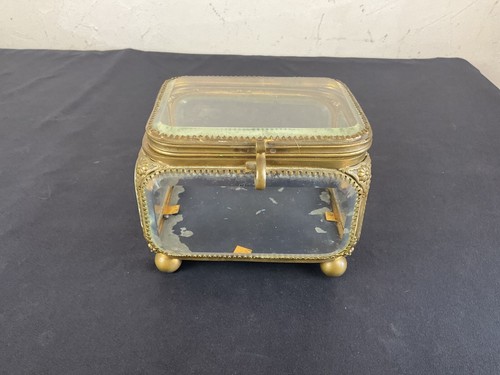 Ancien gros coffret boite à - ancien,