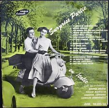 VESPA SCOOTER LAMBRETA SURPRISE PARTIE Italie 33T LP Vogue 90.015 RARE Pochette