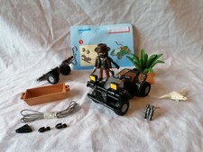 PLAYMOBIL Quad Safari et Braconnier 4834 COMPLET