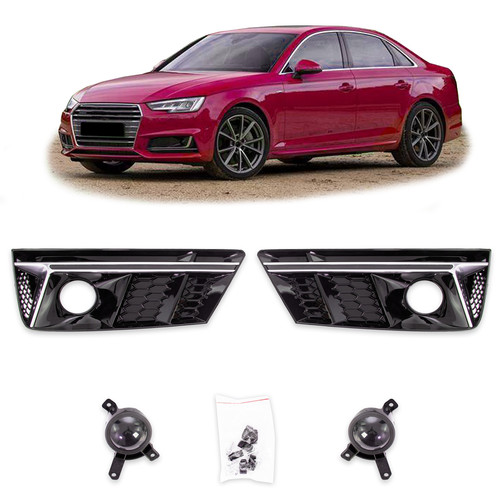 Set grilles antibrouillard - set,