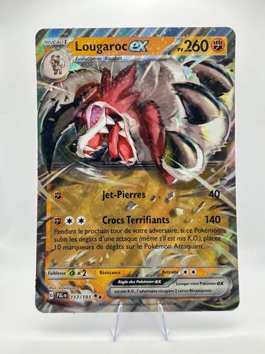 Carte pokémon lougaroc ex - ⚡,
