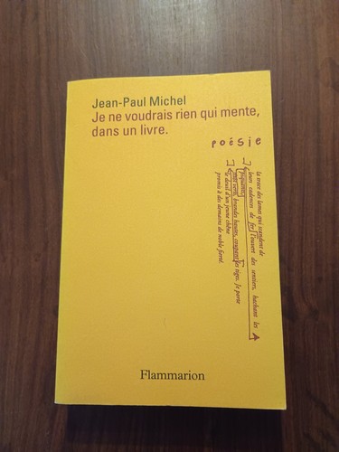 Voudrais rien qui mente - ne,