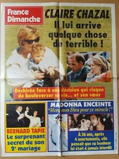 Affiche PLV France Dimanche   Madonna  20/1389 2*