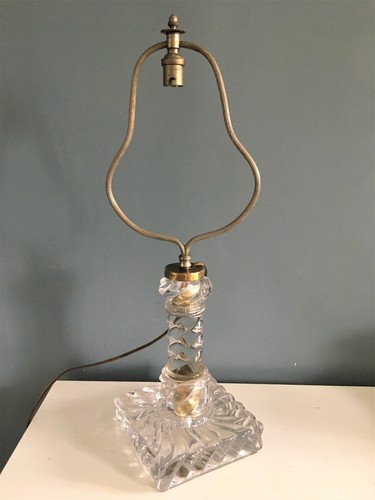 Pied lampe cristal - pied, en