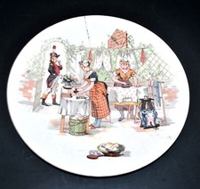 SARREGUEMINES Assiette métier Enfants Richard Blanchisseuse par Froment Richard