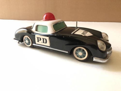 Voiture police tin toy - voiture,