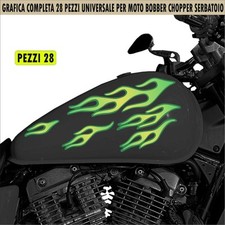 Kit 28 autocollants moto