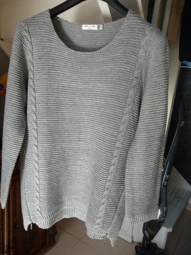 Pull over femme - femme, avec