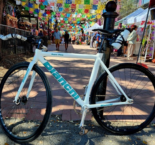 Bianchi super pista track bike - pista,