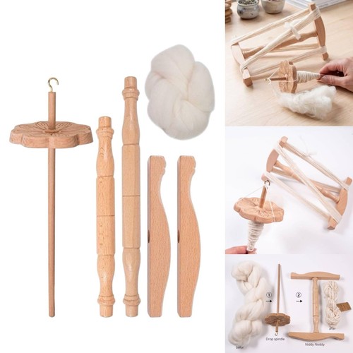 Fuseau filer bois niddy - fuseau, en