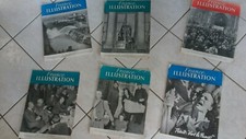 1946-1948 lot 6 journaux:France illustration-RAMADIER-CNR-PALESTINE-NUREMBERG!