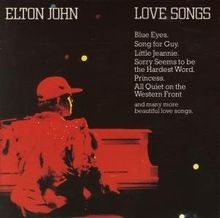 Love songs de Elton John | CD