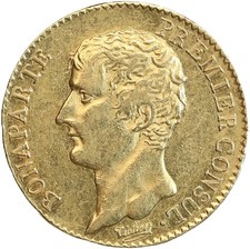 20 Francs Bonaparte 1er Consul