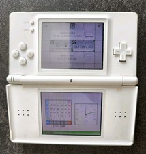 Nintendo DS Lite Blanche - Fonctionne, Charnière HS