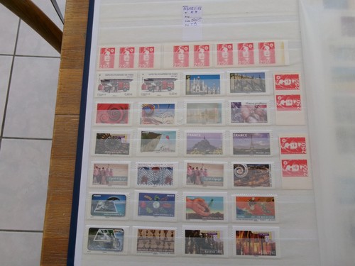 Lot 100 timbres france - lot,