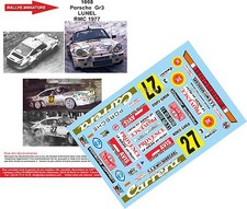 DECALS 1/32 REF 1008 PORSCHE