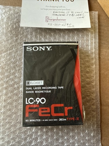 Sony fecr type ii - sony,