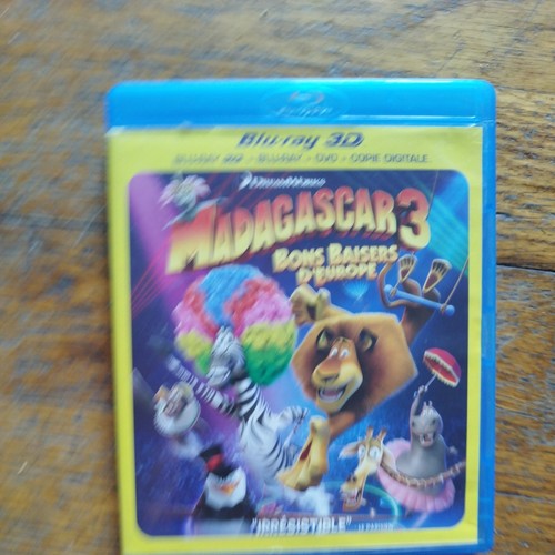 Madagascar film blu ray - madagascar, 3d