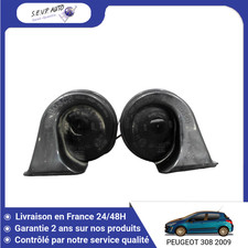 ?? KLAXON / AVERTISSEUR PEUGEOT 308 2007- ➤6236H9 ♻️