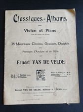 Ancienne partition de musique