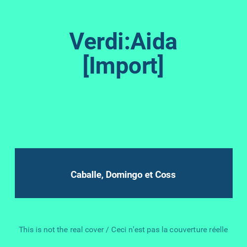 Verdi aida import caballe - [import],,