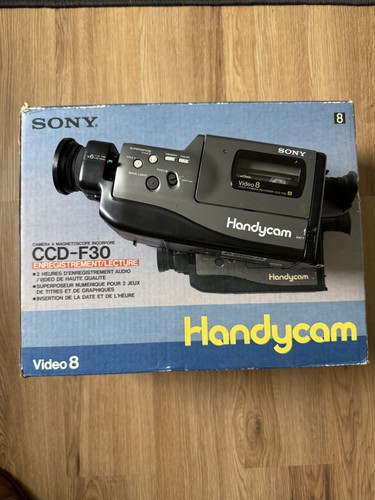 Sony ccd f30 video handycam - 8,