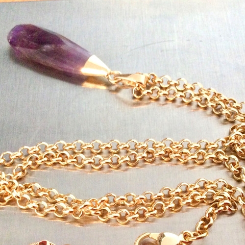Collier plaqué - collier,
