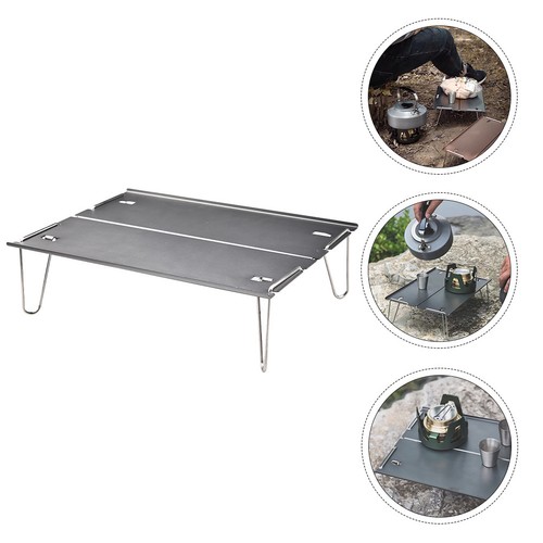 Table camping pliante - table, de