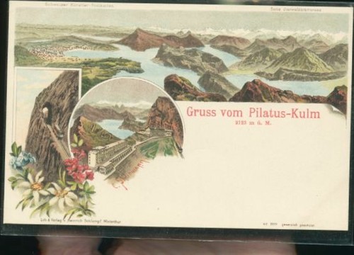 141 gruss vom pilatus kulm - vom,