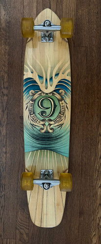 Sector bamboo longboard - bamboo, 38''
