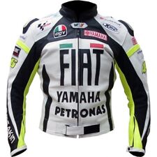 YAMAHA FIAT Courses Veste en Cuir de Motard Hommes Veste en Cuir de Moto CE 54
