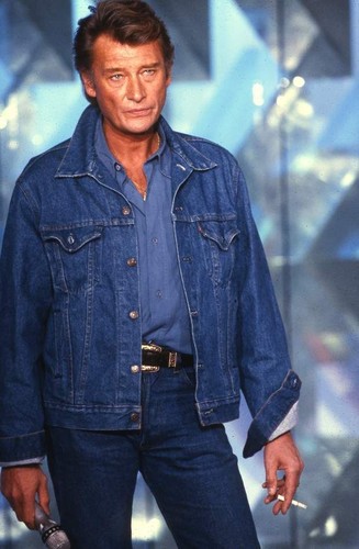 Photo johnny hallyday rock - johnny,