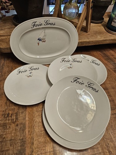 Assiettes foie gras - a, avec