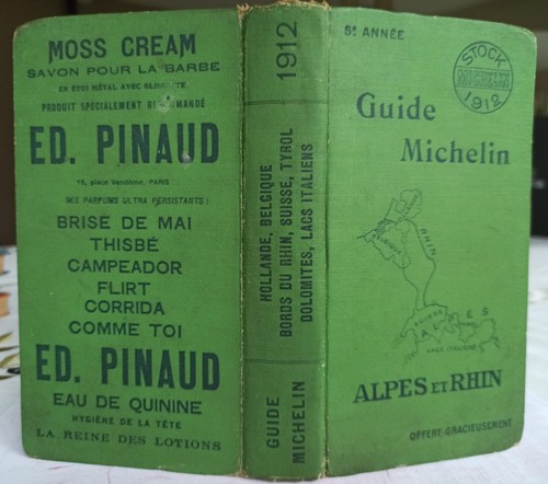 Guide michelin alpes - guide, et