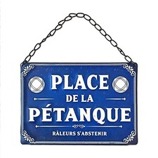 STC Plaque Metal Place de la