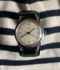 RARE ANCIENNE MONTRE HOMME HERMES MILITAIRE MÉCANIQUE INCABLOC ERNEST BOREL SWIS