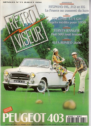 Retroviseur dossier peugeot - retroviseur,