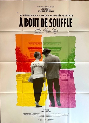 Affiche bout souffle - a, de