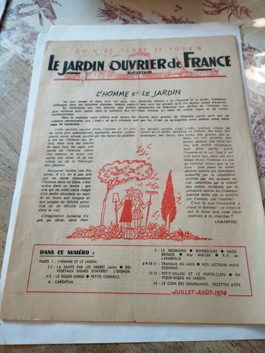 Revue jardin ouvrier de - jardin,