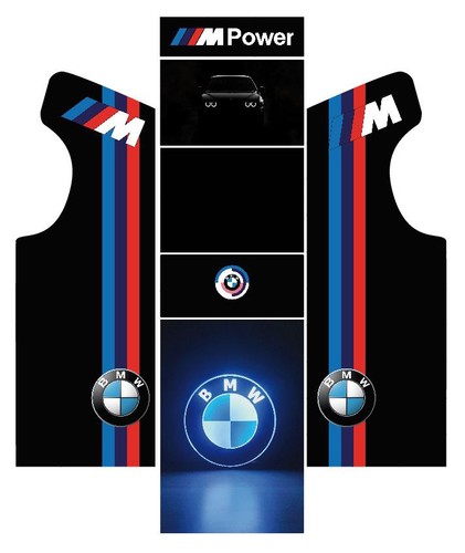 Stickers borne arcade mame ou - borne, (mame