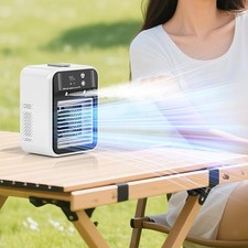 Climatiseur portable pour camping, refroidisseur d'air pour chambre, brume
