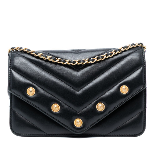 Chanel chevron cuir - chevron,
