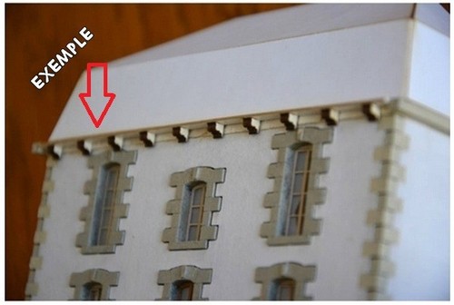 Corniches 5 supports - 5,