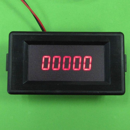 Compteur numérique led rouge - numérique,