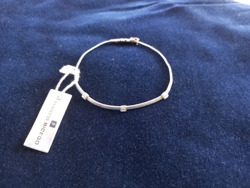 Bracelet blanc et - or,