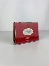 Ancienne Boîte de cigarettes en tôle, Craven A, Made in London 